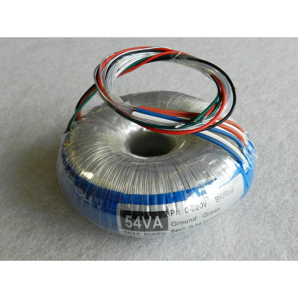 ที่กำหนดเอง54W Simon Tuned O Core หม้อแปลง HiEnd OCC ชุบเงินเคลือบสายสำหรับ HiFi เครื่องขยายเสียง