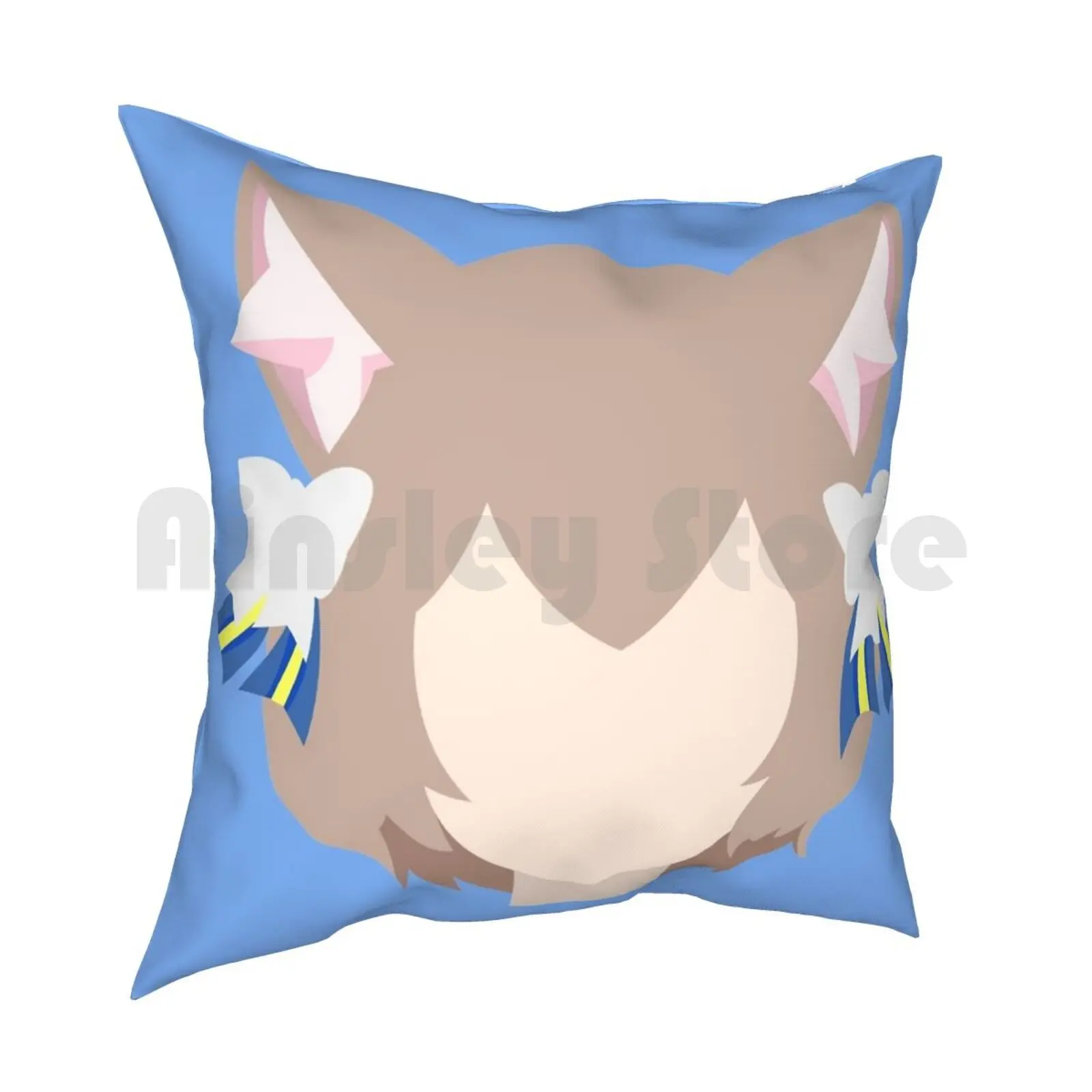 Felix Argyle ( Re : Zero Kara Hajimeru Isekai Seikatsu ) Pillow Case Printed Home Soft Throw Pillow Cat Catperson Cat