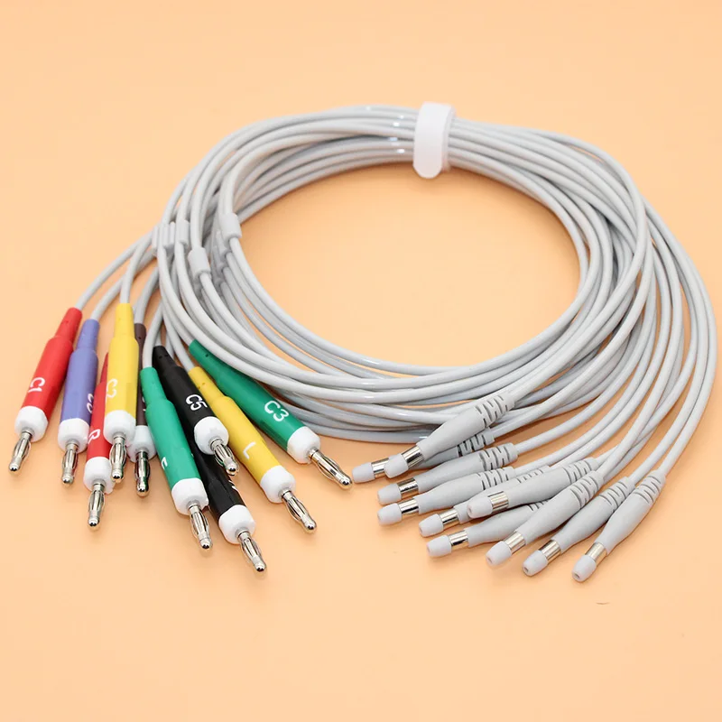 

Comaptible with Welch Allyn CP100 CP 200 CT100 ECG 10-lead leadwire, 401129 cable with AHA/IEC type.