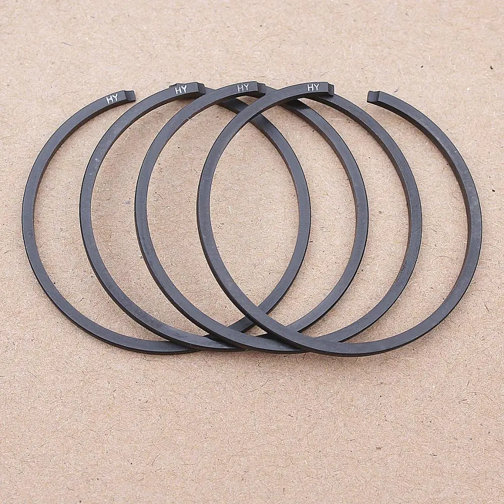 4PCS 36MM x 1.5MM Piston Ring Set fit Stihl 009 010 AV Chainsaw Spare Parts Replacement 1120 034 3001 Garden Tool Parts