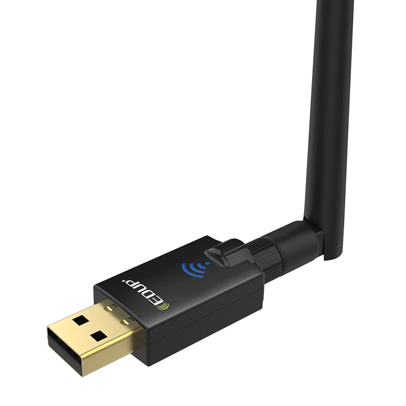 

Беспроводной адаптер Wi-Fi 600 Мбит/с USB 2,4G/5 ГГц Wi-Fi антенна 2 дБи Ethernet Сетевая карта Wi-Fi приемник для периферийных устройств ПК