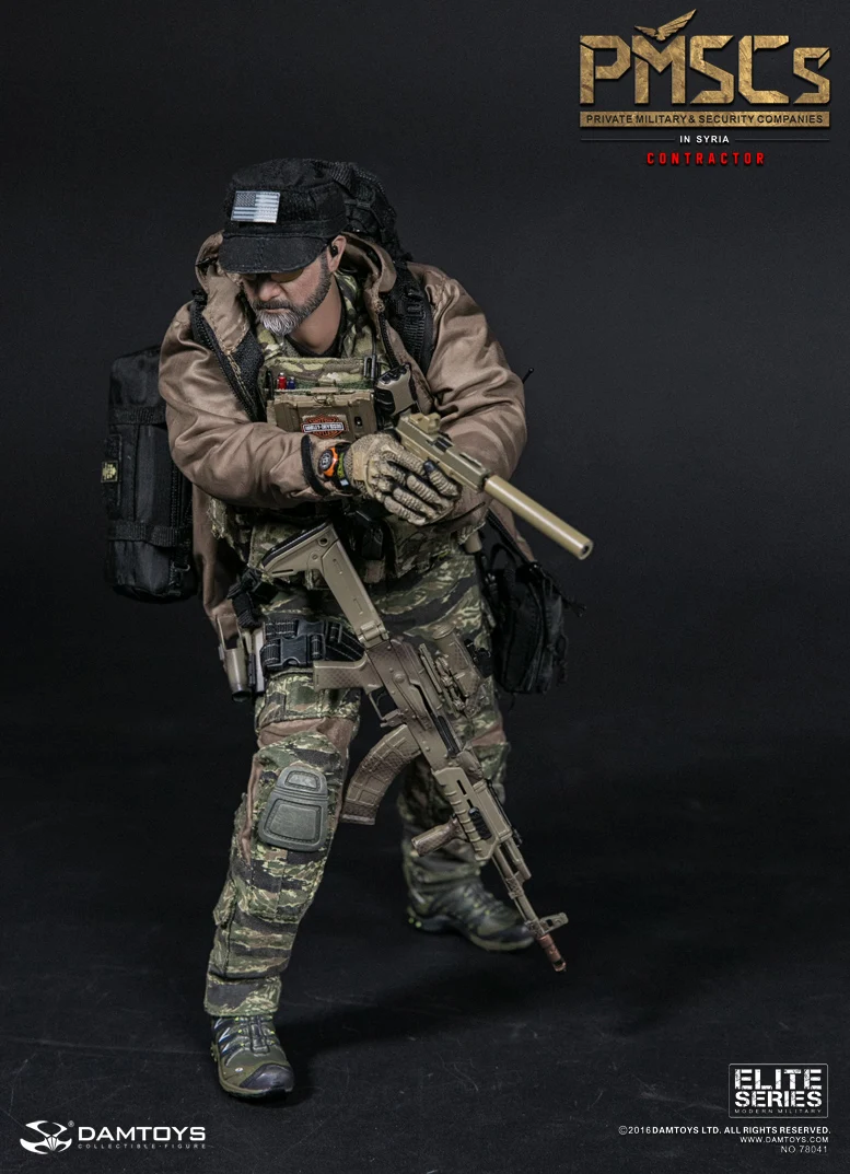 DAM 78041 1/6 PMC Military Security Contractor Special Syria Collectible