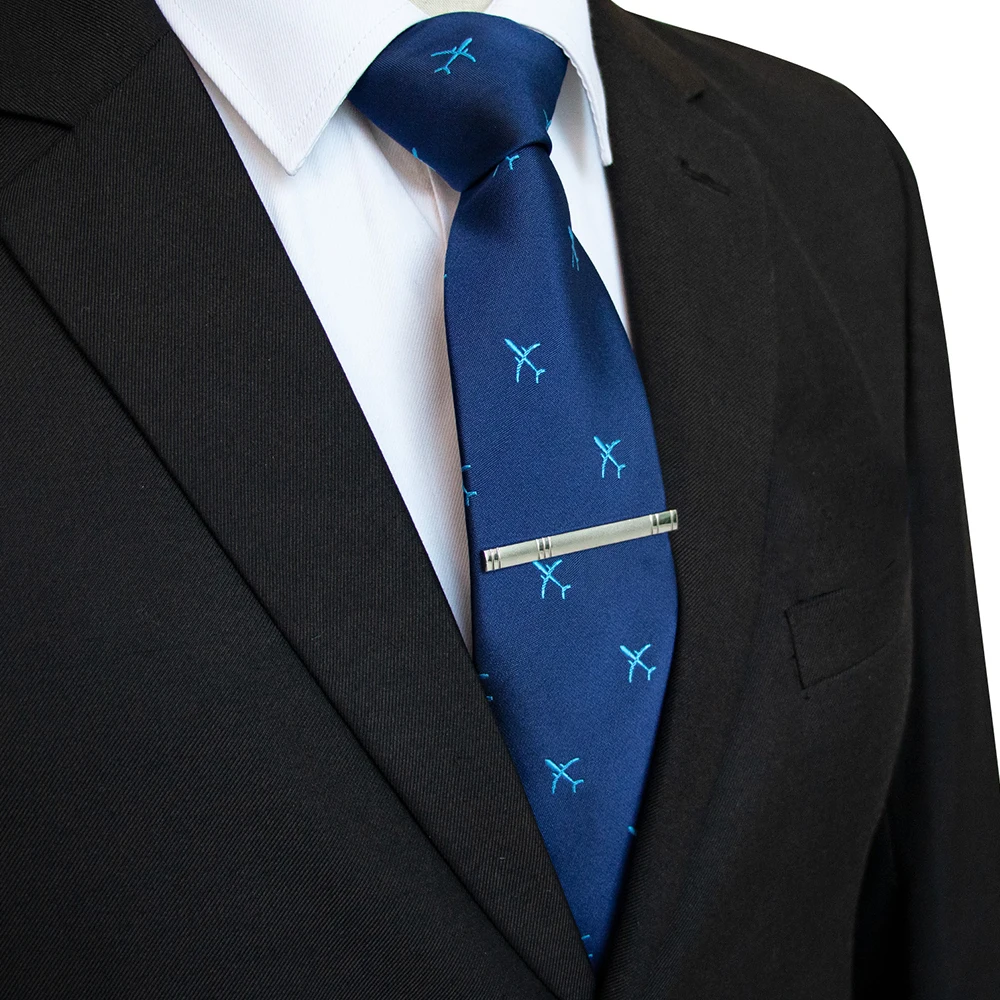 JEMYGINS Krawatte mit Tiermotiv für Herren, Seide, gewebte Krawatte, 8 cm, Cartoon-Dinosaurier, Fuchs, Jacquard, modisch, für Party, Hochzeit, Gravata, Geschenk – Detail 5