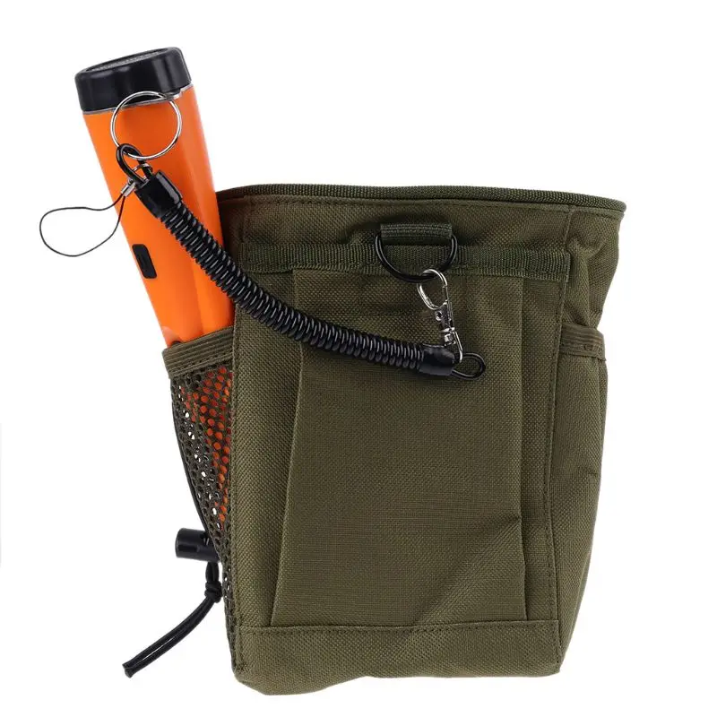 Detecção de Metais Bolsa Bolsa Digger Fonte Tesouro Cintura Sorte Recuperação Encontra Bolsa Pinpointer pá Detector de Metais Bolsa