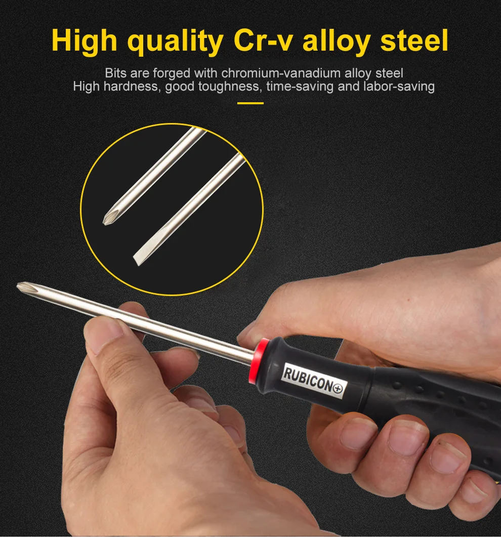 1 Vít Kẹp Từ Phillips Lưỡi Dao CR-V Xẻ Rãnh Đầu Tua Vít Cấp Công Nghiệp Vít Nhanh Lái Xe Sửa Chữa Gia Dụng Cụ