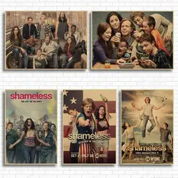 Shameless TV Series Show Classic Movie Kraft Paper Poster Bar Cafe Living Room Dining room Wall Decorative Paintings