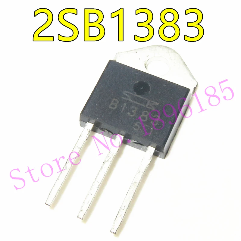 1pcs/lot=1pair 2SB1383 B1383 TO-3P In Stock Silicon PNP Epitaxial Planar Transistor