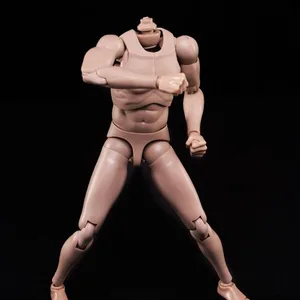 Männliche Actionfigur Puppe, superflexible Gelenke, Skulpt-Spielzeugmodellkopf, Europa Haut, 12 '' Soldat, Fit, MX02-A, 1: 6 12 Hauptverkäufe für Männer sexy Puppe - №2