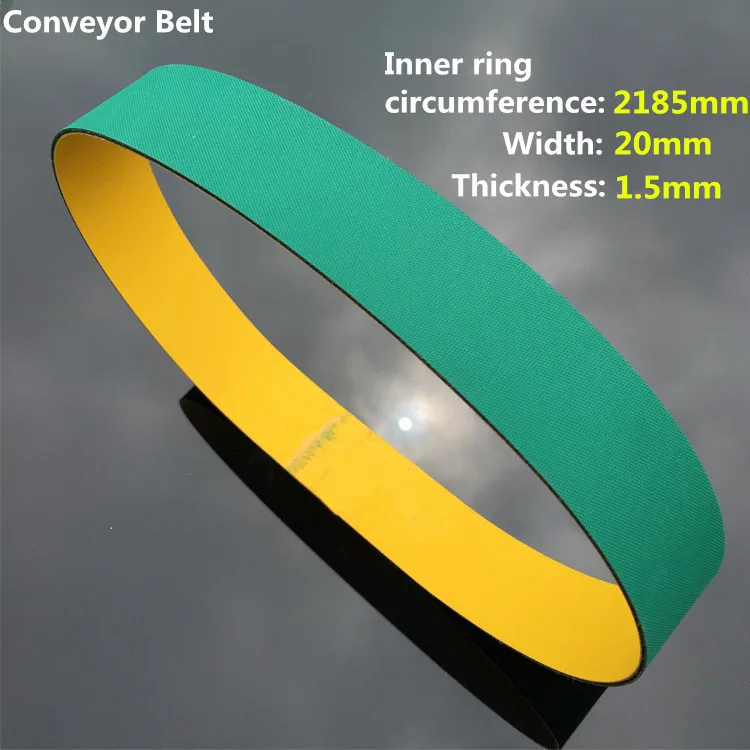 Nylon Conveyor Belt, Thickness: 1.5 mm ; Width: 20 mm; Inner Circumference: 2185 mm