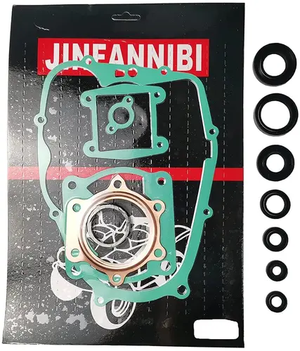 Imagen 2 del producto Kit completo de junta de cabezal de motor con sellos de aceite, juego de extremo inferior superior Compatible con Yamaha Blaster 200 YFS200 1988-2006