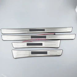 Accessories For Toyota Land Cruiser 100 LC100 J100 1998-2007 #304 Stainless Steel Door Sill With LED Lamp Car-Styling