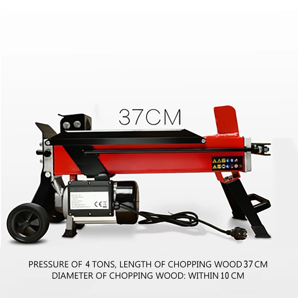 Hydraulic Wood Splitter Firewood Wood Choppers 6T 220V Electric Wood Cutting Machine Woodworking Tools