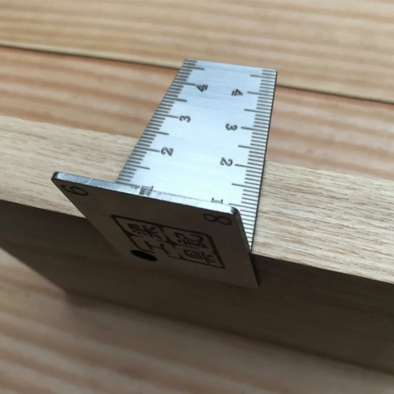 1:5 1:6 1:7 1:8 T-shaped Dovetail gauge Carpentry Dovetail scribe gauge template Woodworking tools