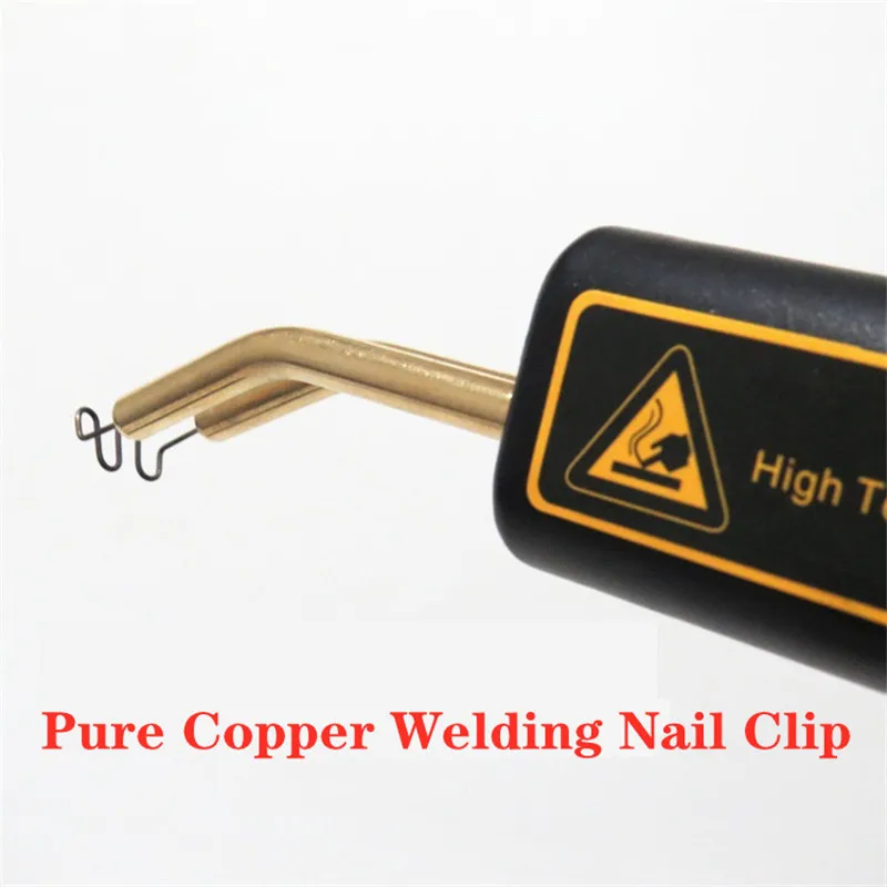 Imagem -04 - Reparação de Plástico Hot Grampeador Grampeador Quente Soldador Hot Melt Welding Nail Pára-choques de Plástico 220v 50w