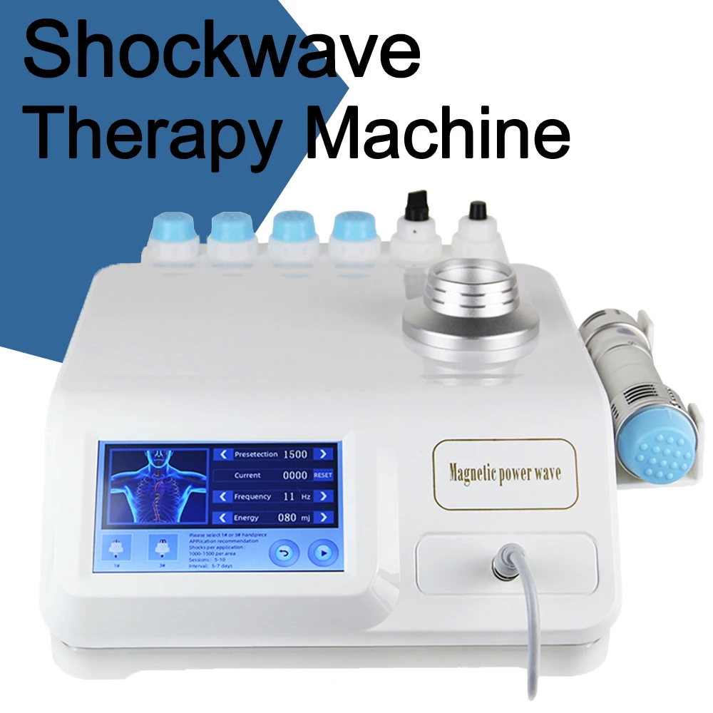 

Shockwave Therapy Machine For Pain Relief Massage Body and ED Treatment Professional Shock Wave Therapy Equipment Sports injury