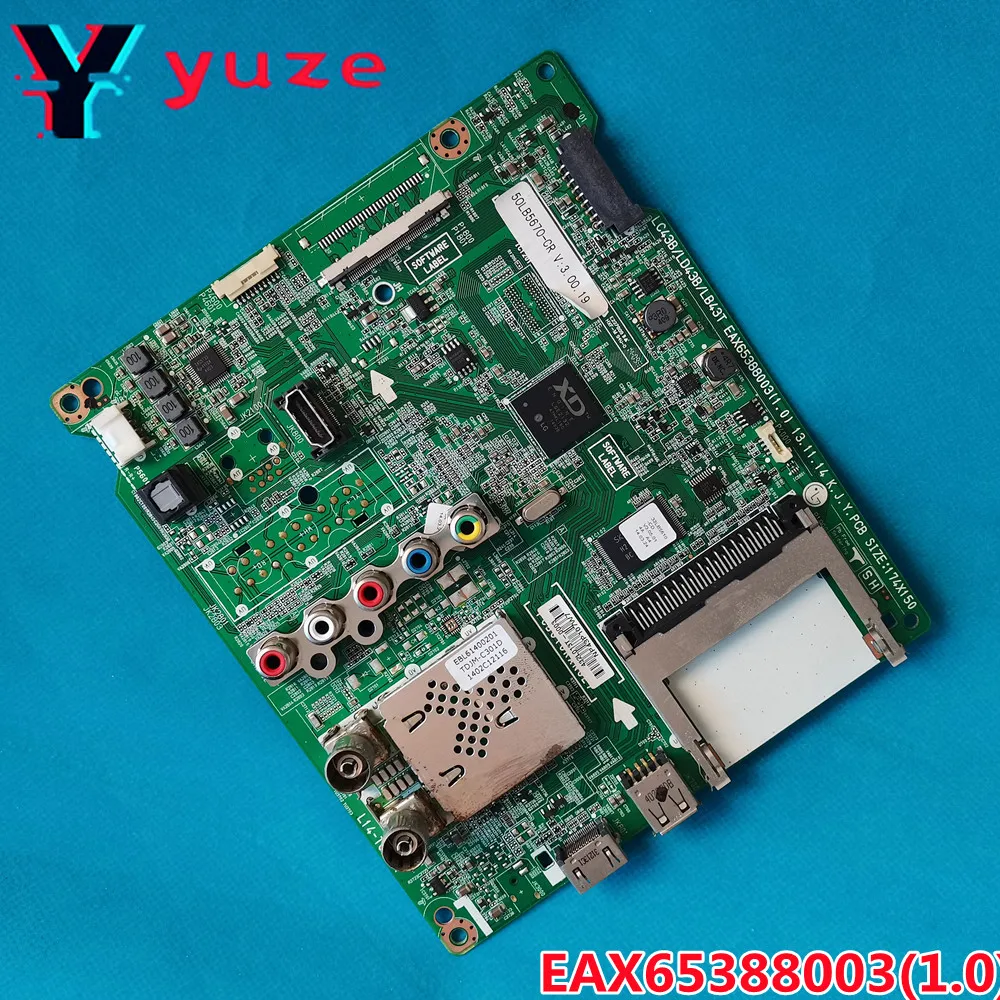 

Good Test For Main Board LC43B/LD43B/LB43T EAX65388003(1.0) Motherboard For LG 50LB5670-CR 50LB5620-CA TV Screen LC550DUE