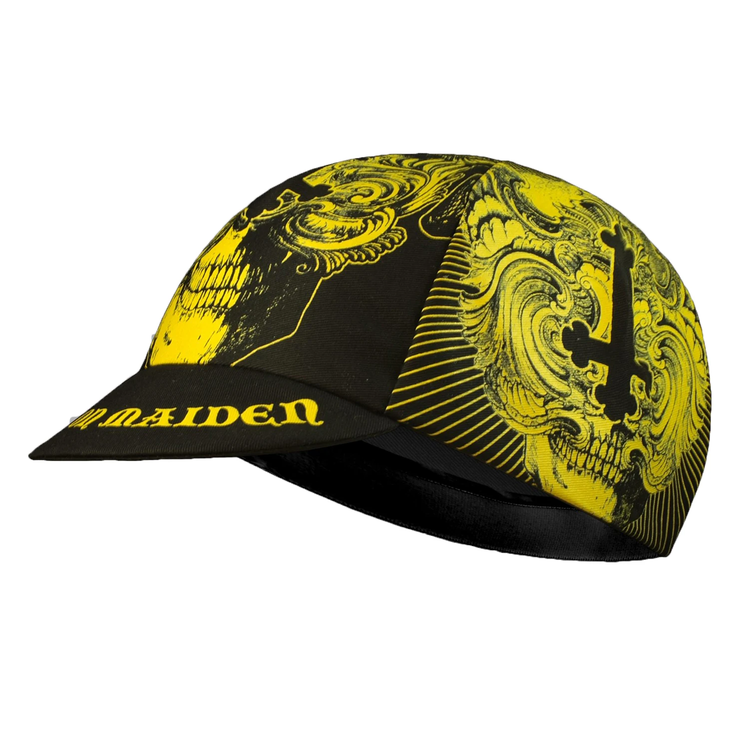 New Black Gold Color Skull  Cross Cycling Caps XIMATT Polyester/Fleece Quick Dry Bicycle Men\'s Balaclava Road Bike Hat 2021