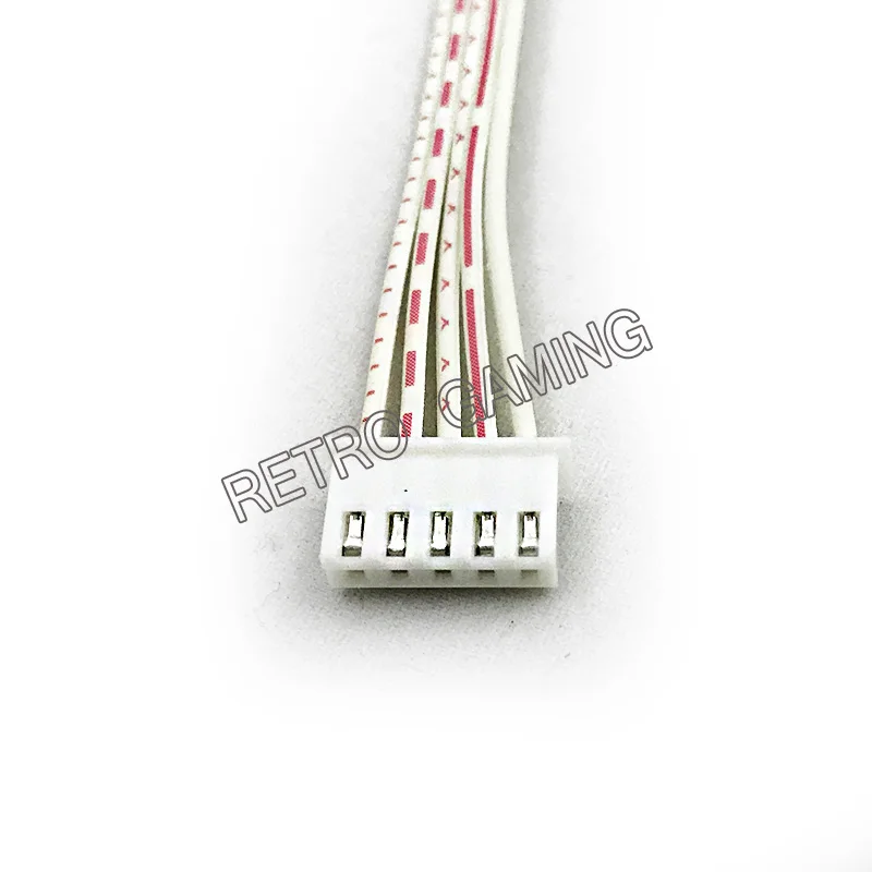 2 pz/lotto cavo di pin di 20CM 5 per il PC della galleria di Jamma del joystick di Sanwa/PS2/PS3/scatola USB Encoder, cablaggio del quadro di controllo