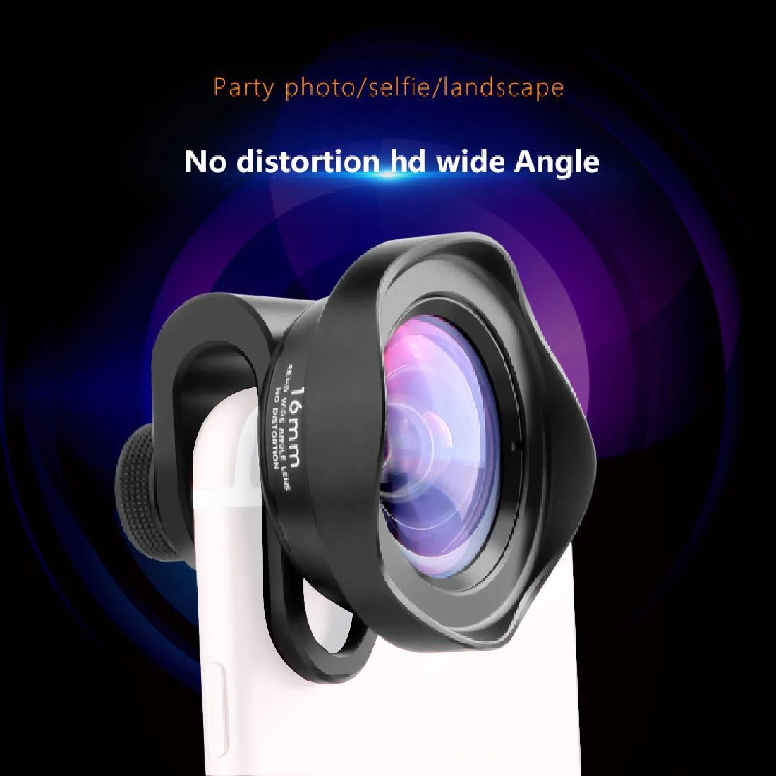 XT-XINTE 16 مللي متر واسعة زاوية عدسة/65 مللي متر/105 مللي متر تليفوتوغرافي صورة/10X 75 مللي متر سوبر ماكرو/فيش العالمي الهاتف المحمول عدسة w/كليب