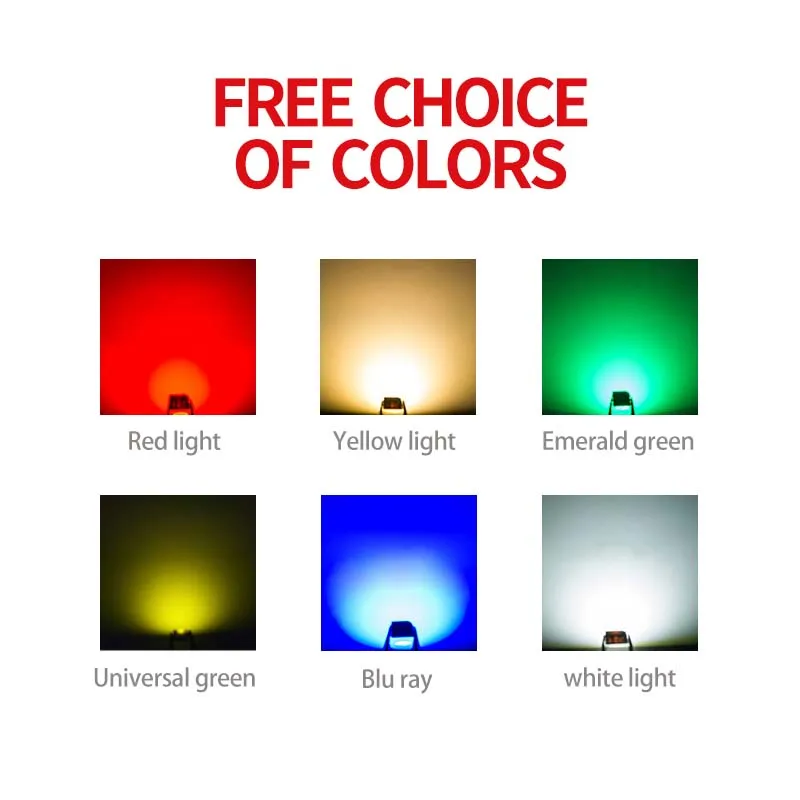 1000PCS High Stability 1-3W 3535 SMD LED Ceramic Substrate White Background Diode