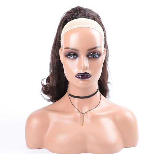 Imagen 2 del producto Extensiones de cola de caballo rizadas para mujer, coleta sintética con cordón, Puff postizo Afro elástico de alta, Extra Lougue, Color ombré