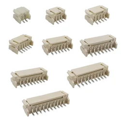 50/100Pcs PH 2.0mm 2/3/4/5/6/7/8Pin Pin Header Connector SMD Horizontal Terminals Wire Socket JST PH2 Connectors