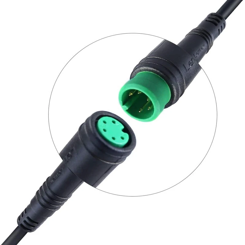 Ebike Display Cable 5 Pin for Bafang BBS01/BBS02/BBSHD Mid Motor Electric Bike Display Extension Cable Connector