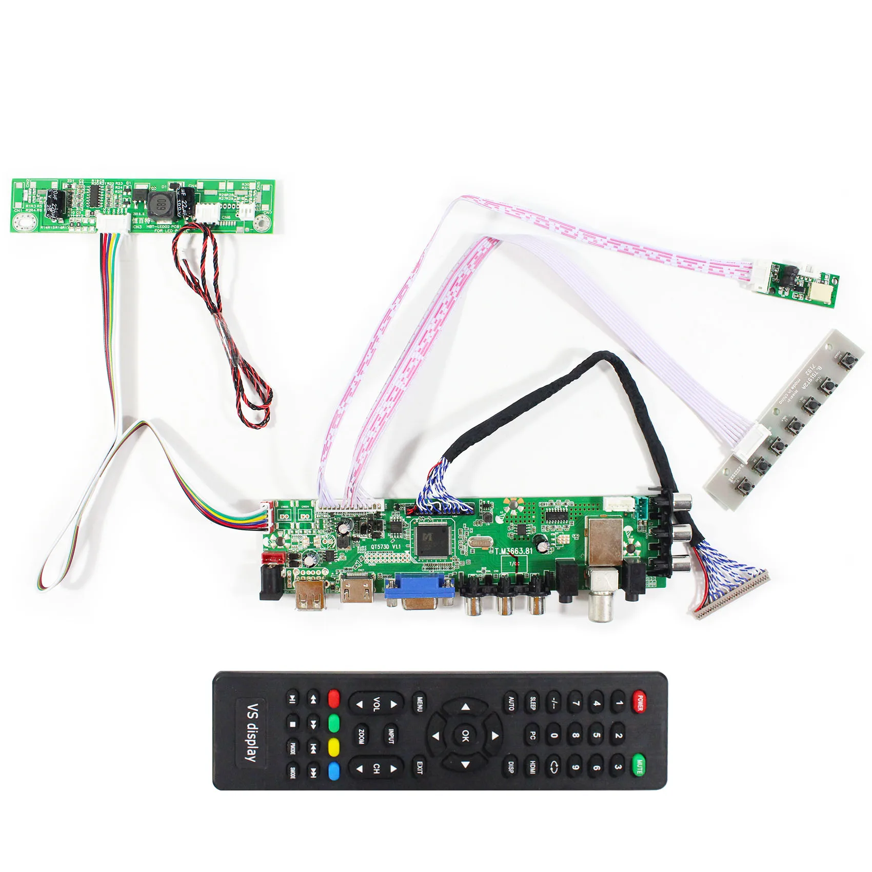 Fit For 19inch G190ETN01.1 1280X1024 LCD Screen HD MI VGA AV DTV LCD Driver Board