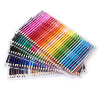 48/72/120 Colors Professional Oil Color Pencil Set Watercolor Drawing Colored Pencils Wood Colour Coloured Pencils Kids