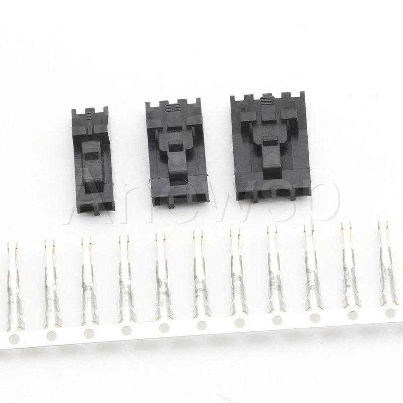 MX2.54 TJC8 Dupont Connector Straight pin Header + Housing + Terminal 2P 3P 4P 6P 8P-12Pin With Belt Buckle Single Row