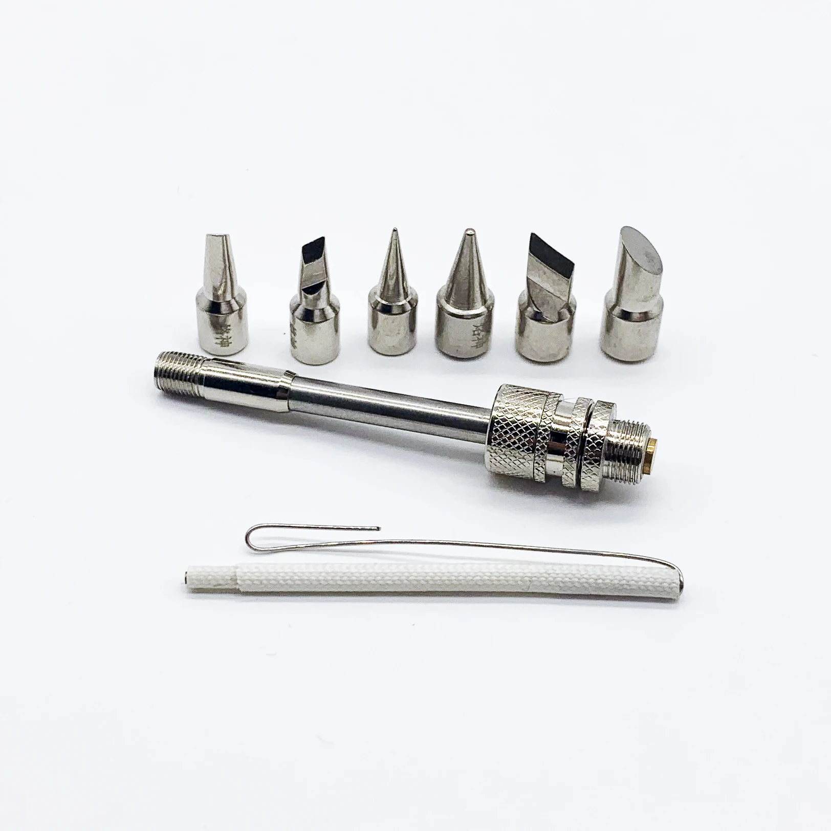 510 Interface Electric Soldering iron Tip USB Wireless Solder Stations Tip Welding Tools 20-100W Cutter head Horseshoe Pointed