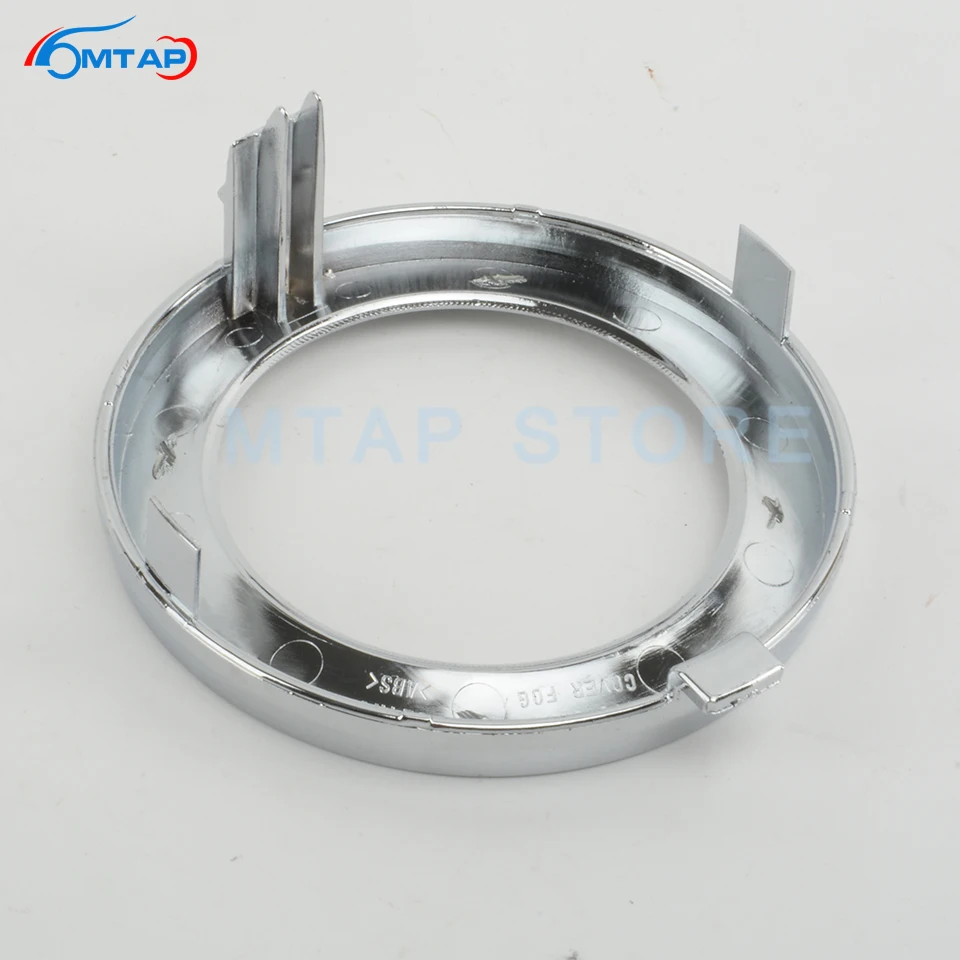 MTAP Chroming Fog Lamp Cover For Subaru For Forester SH 2009 2010 2011 2012 Fog Light Chrome Garnish Trim Left=Right