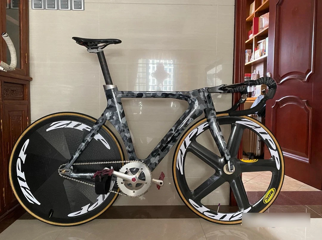 New No Logo UD Matte Carbon Handlebar Track Sprinter Carbon Bar Drop Bar Matte Finish 31.8mm 405/425mm Hectic Races Bars