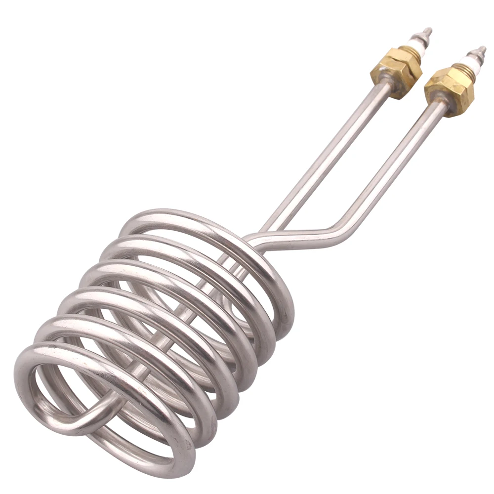 DERNORD 나선형 전기 가열 요소, M14 스레드, SUS304, 싱킹 워터 히터, 2.5kw, 220V