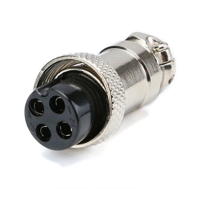 1pcs GX16 2/3/4/5/6/7/8 Pin 16mm Female Plug Wire Panel Circular Connector Aviation Connector Socket