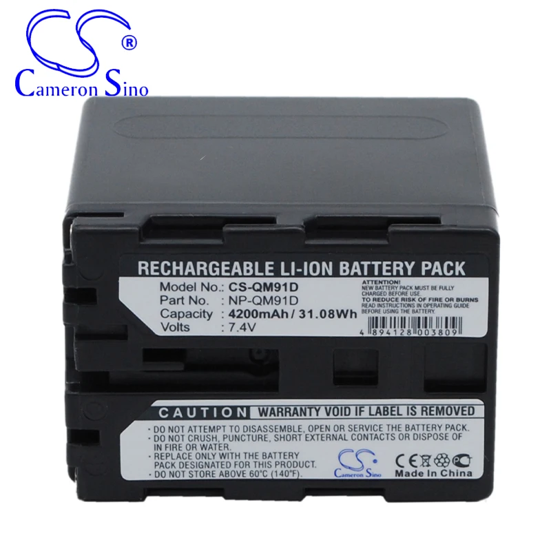CameronsinoソニーDCR-DVD101 DCR-TRV730 CCD-TRV208 DCR-PC103 DCR-TRV20Eは、ソニーNP-QM91Dデジタルカメラ電池