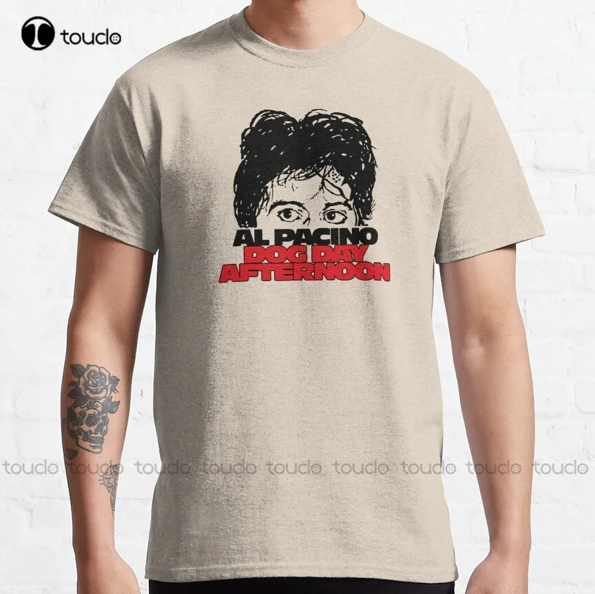 Pacino Dog Day Afternoon Classic T-Shirt Basketball Shirts Custom Aldult Teen Unisex Digital Printing Tee Shirt Xs-5Xl Classic