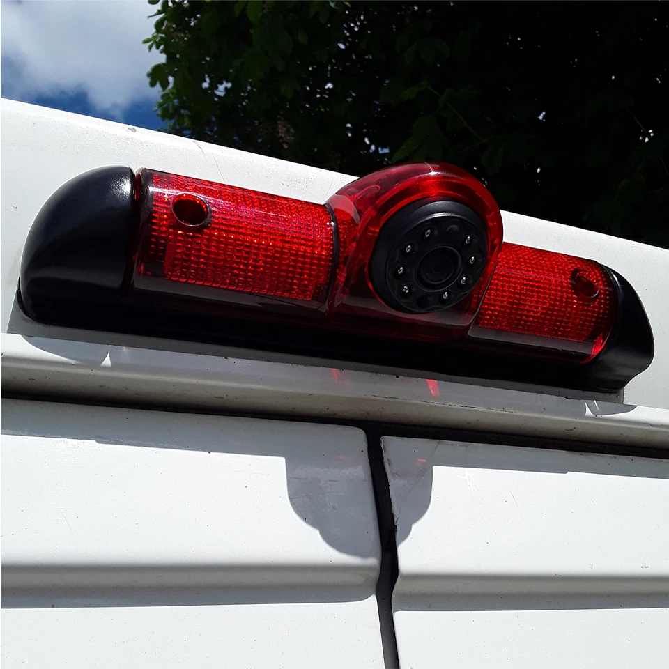 Car Brake Light LED Rear View Camera for FIAT DUCATO X250 Citroen JUMPER III Peugeot BOXER III Backup Rear View AHD 720P Camera