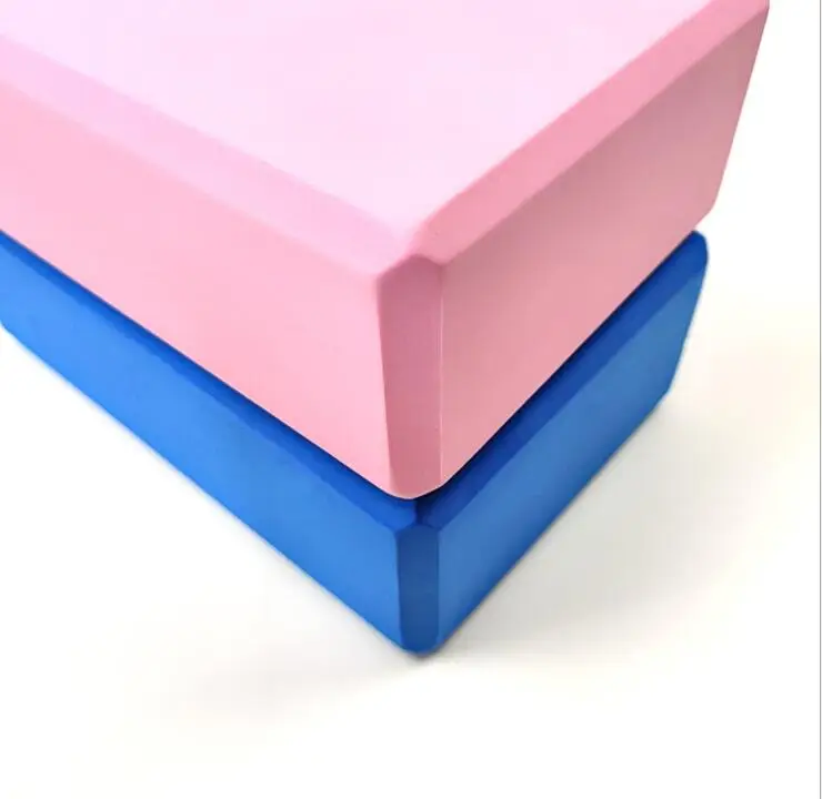 Pink yoga block Colorful Foam Block Brick for Crossfit Exercise Workout Training Bodybuilding Equipment