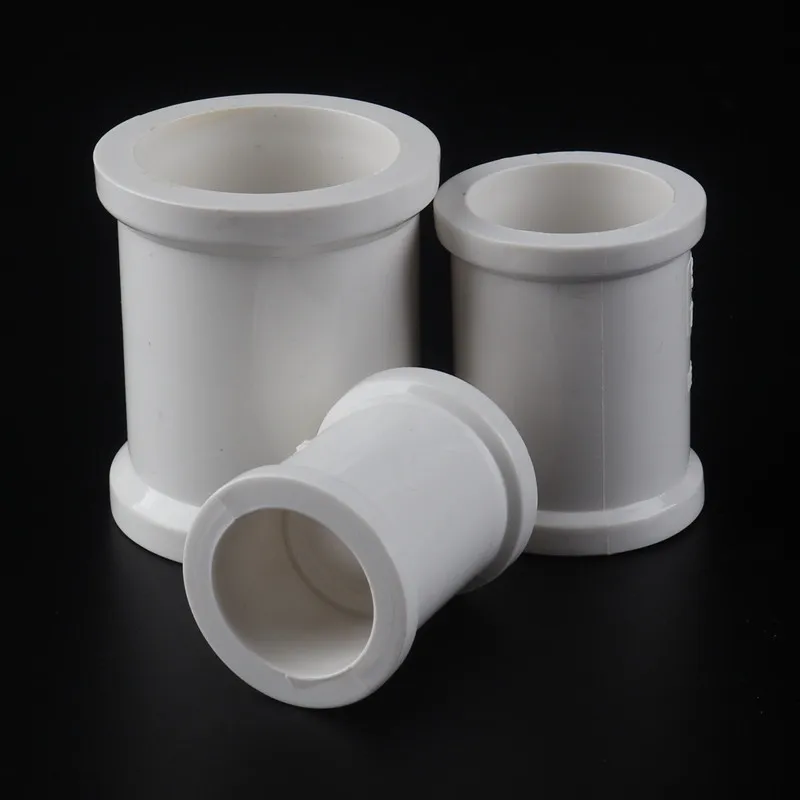 3pcs 20 25 32mm White PVC Couplings SxS Connectors Socket Pipe Tube Joints Home Garden Water Supply Irrigation Pipe Fittings