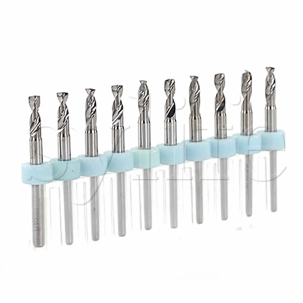 

A set of 2.9mm Tungsten Steel Carbide PCB drill Bits CNC / PCB Milling Machine