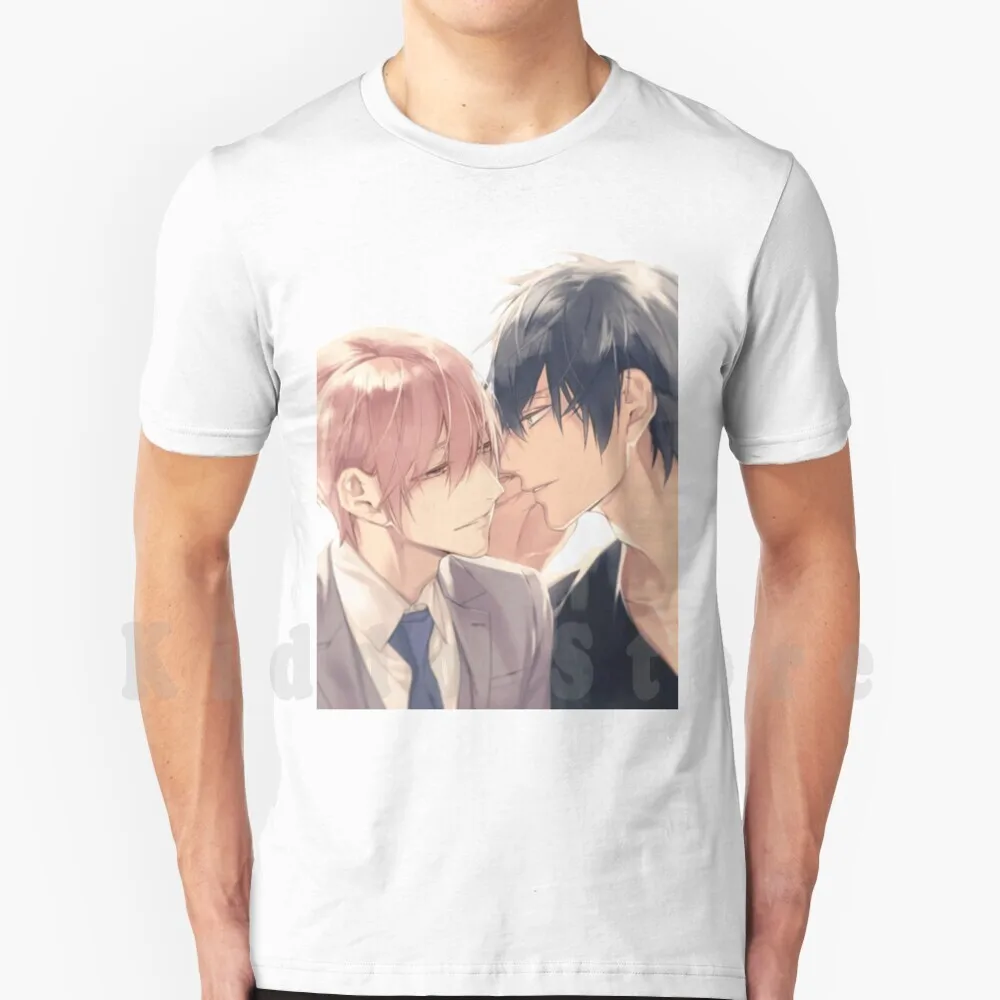 Ten Count-Close T Shirt Cotton Men DIY Print Cool Tee Shirotani Kurose Ten Count Tencount Anime Manga Yaoi Bl Bishounen Takari