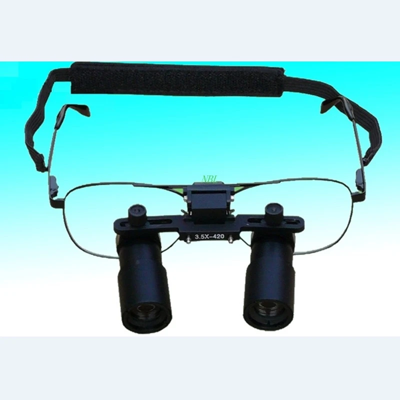 Keplerian Style Binocular Dental Loupe 3X 4X 5X 6X 7X Medical Surgical Loupes ENT Microscope 3.5X 4.5X 5.5X Glasses Magnifier