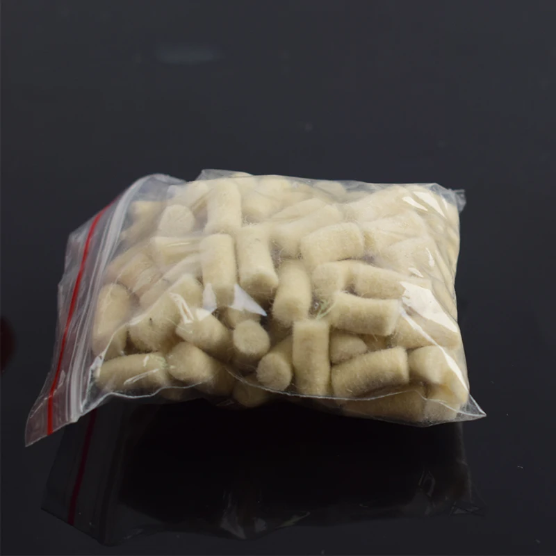 100 PCS Cleaning Cotton Ball For a 4.50mm or 5.50mm or 6.35mm Caliber Cleaning Kit Remove dirt and lead from the airlock barrel image 2