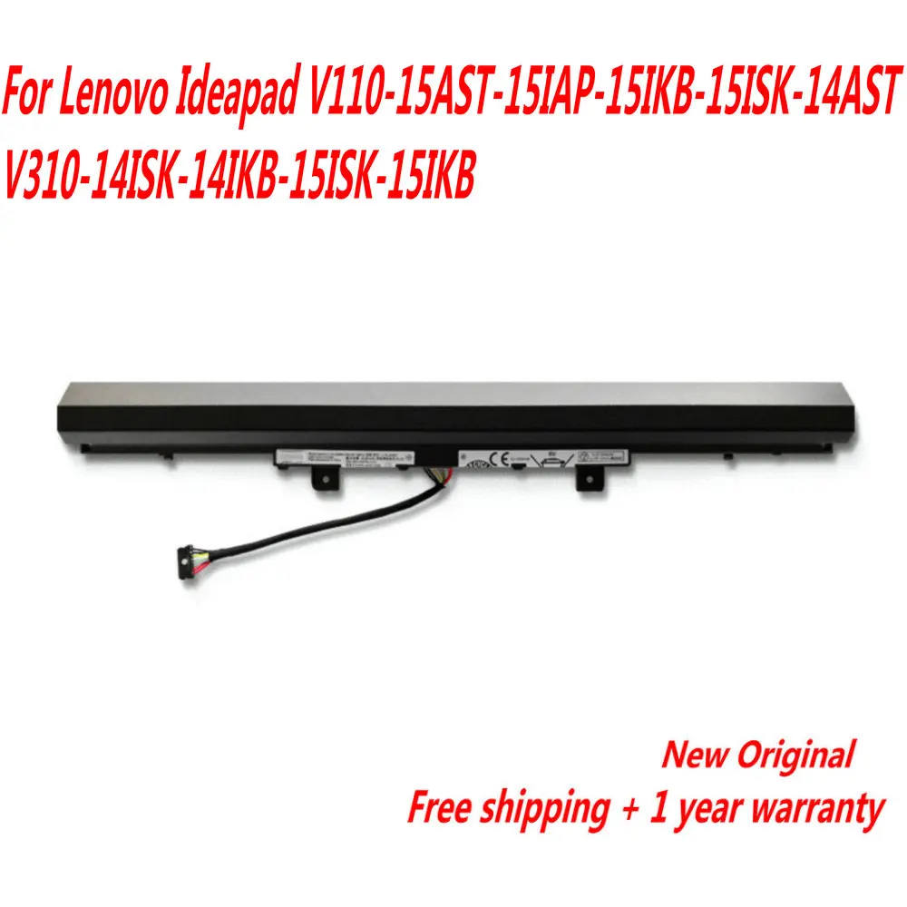 Original L15l4a02 Bateria do Portátil para Lenovo Ideapad V11015ast-15iap-15ikb-15isk-14ast V310-14isk-14ikb-15isk-15ikb L15s3a01