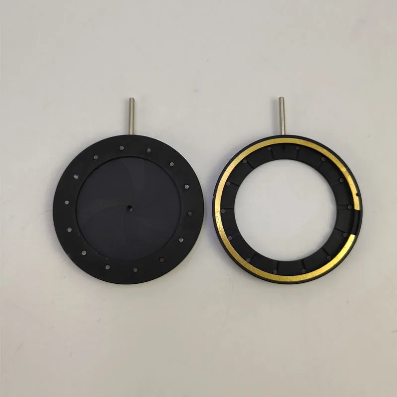 Diâmetro Zoom Ótico Diafragma Íris Condensador de Abertura para Câmera Digital Amplificação de Metal Pcs 1.534 mm de