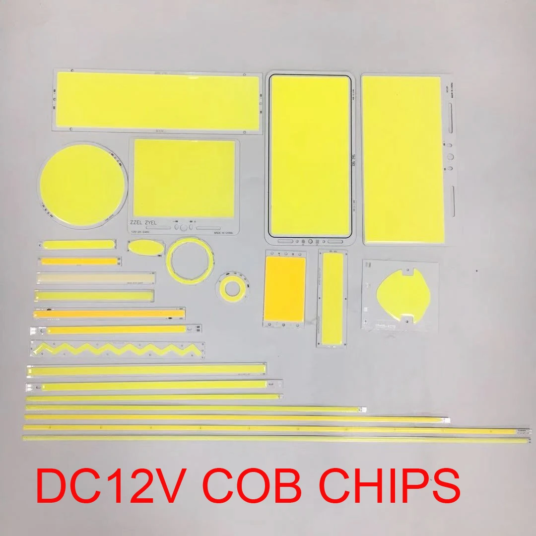 

Multi Items COB LED Light Chip Modules DIY Lamp DC12V Strip Big Size For Road Retrofit