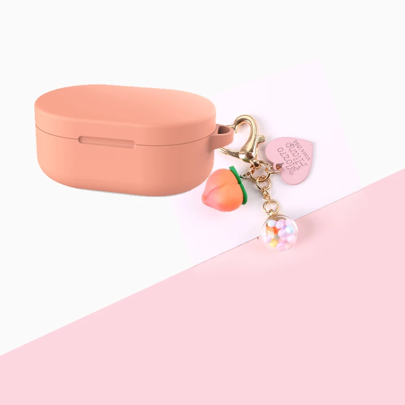 جراب سيليكون لهاتف Xiaomi Mi Redmi Airdots ، غطاء واقي لسماعات Xiaomi Redmi Airdots S