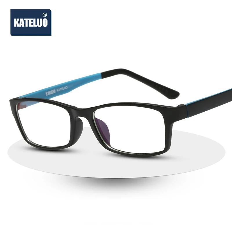 

KATELUO Glasses Anti Blue Light Lens Tungsten Computer Eyewear Anti Fatigue Radiation-resistant Eyeglasses Frame for Men/Women