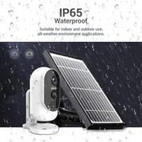 ESCAM G12  2MP 1080P Free Cloud Storage Long Time Standby Solar Power Wire-free Outdoor Water-proof IP Camera With Solar Panel